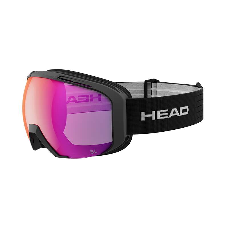 Gafas de esquí Head OTG 5K rojas y negras